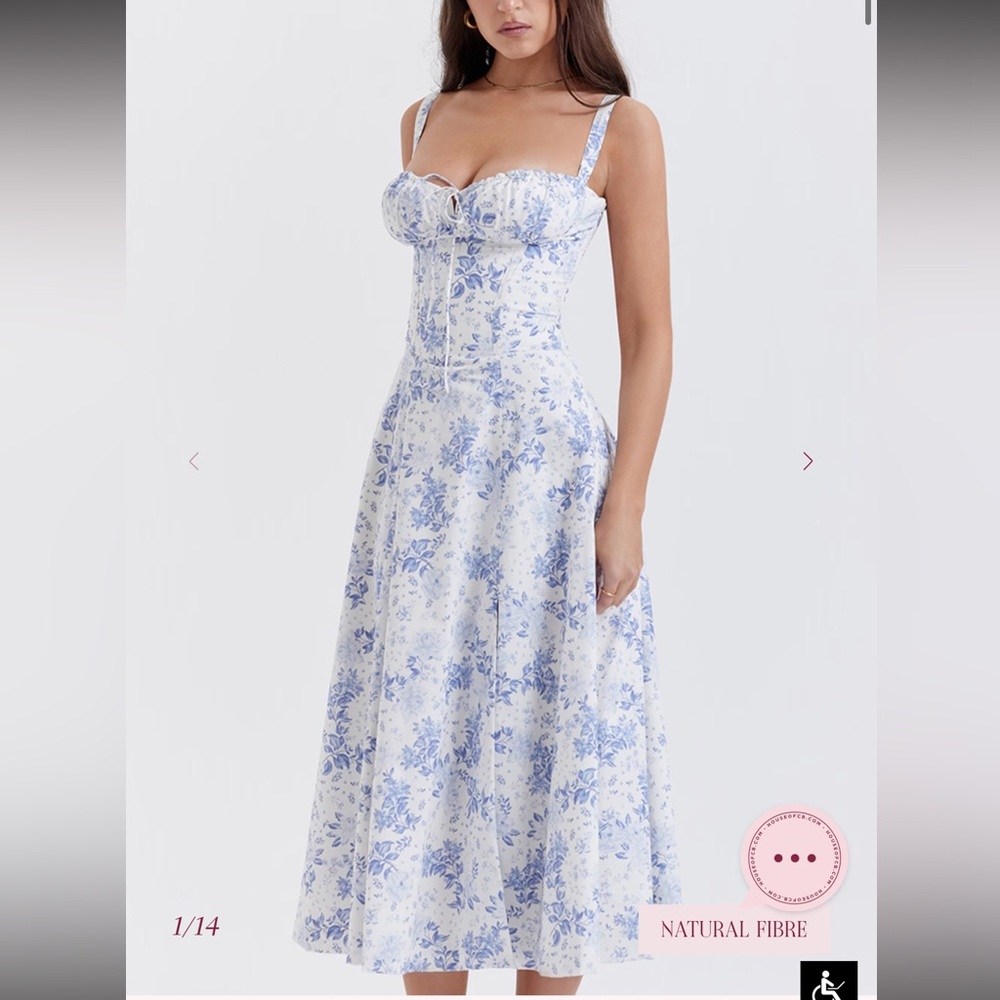 House of CB Carmen bustier sundress - Picture 2 of 8